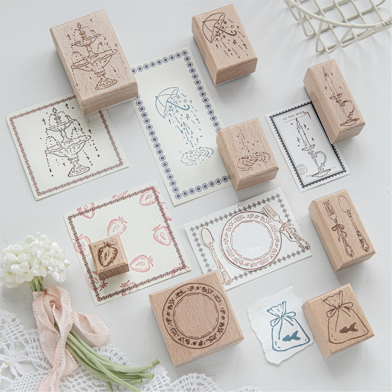 Candle Making Los Angeles - Деревянный штамп для творчества: дизайн в